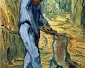 The Woodcutter(after Millet)